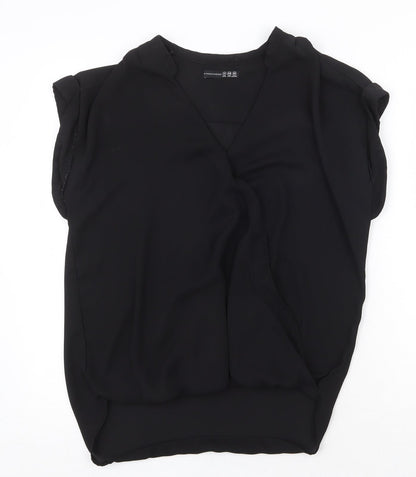Womens UK Size 12 Atmosphere Black Basic Tank