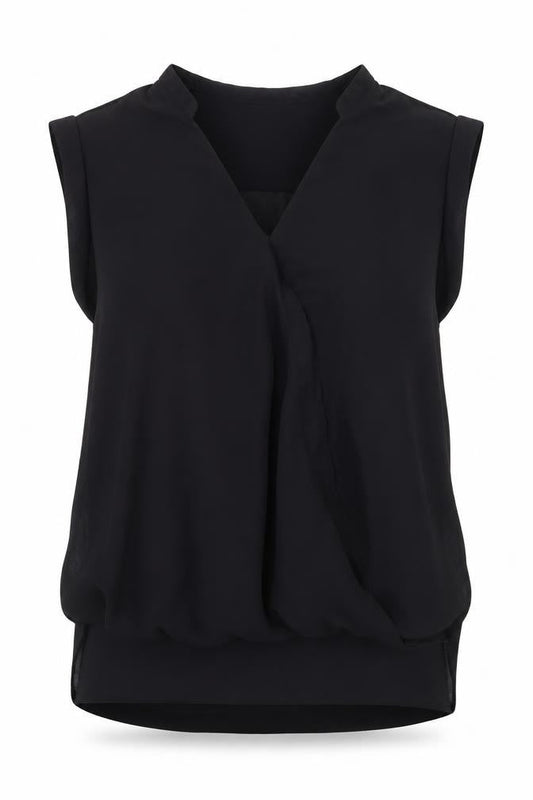 Womens UK Size 12 Atmosphere Black Basic Tank