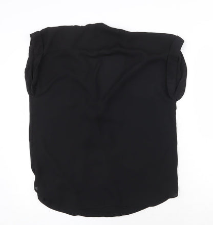 Womens UK Size 12 Atmosphere Black Basic Tank