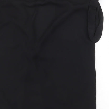 Womens UK Size 12 Atmosphere Black Basic Tank
