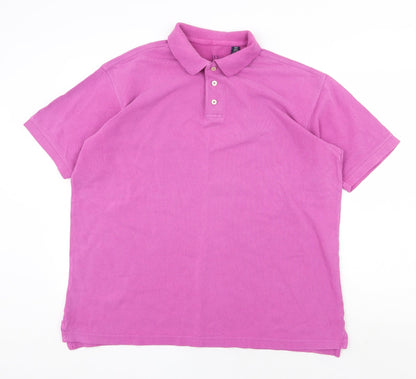 Womens UK Size M Gap Purple Basic Polo