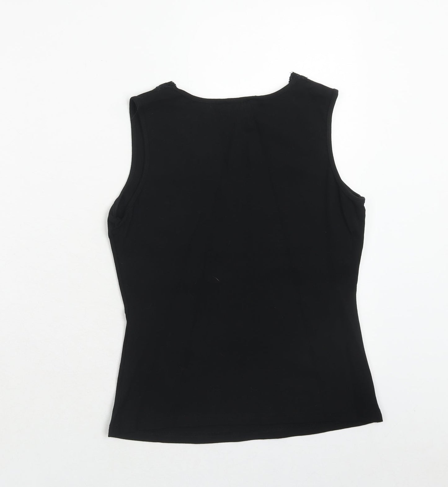 Womens UK Size 10 JFW Black Basic Tank