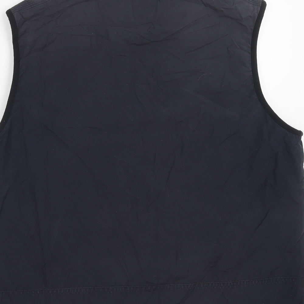 Mens UK Size M Marks and Spencer Blue Gilet