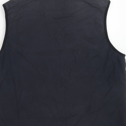 Mens UK Size M Marks and Spencer Blue Gilet