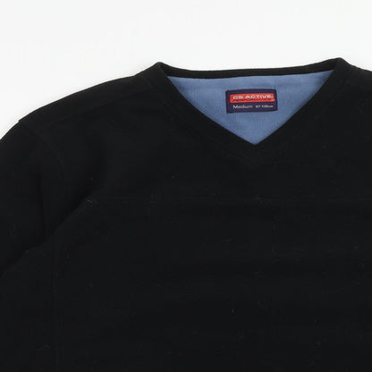 Mens UK Size M CS Active Black Pullover Sweatshirt