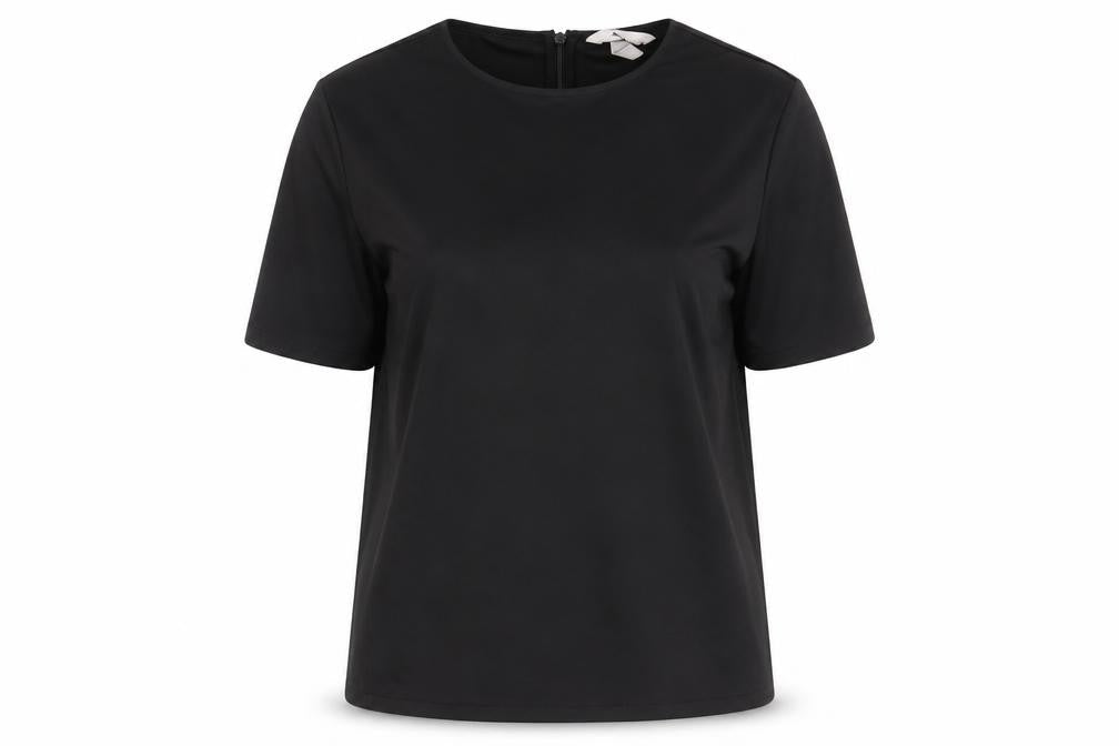 Womens UK Size XS H&M Black Basic Blouse