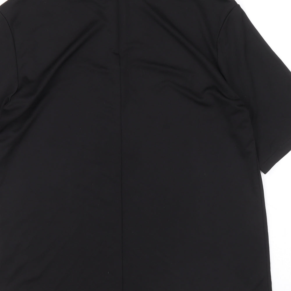 Womens UK Size XS H&M Black Basic Blouse