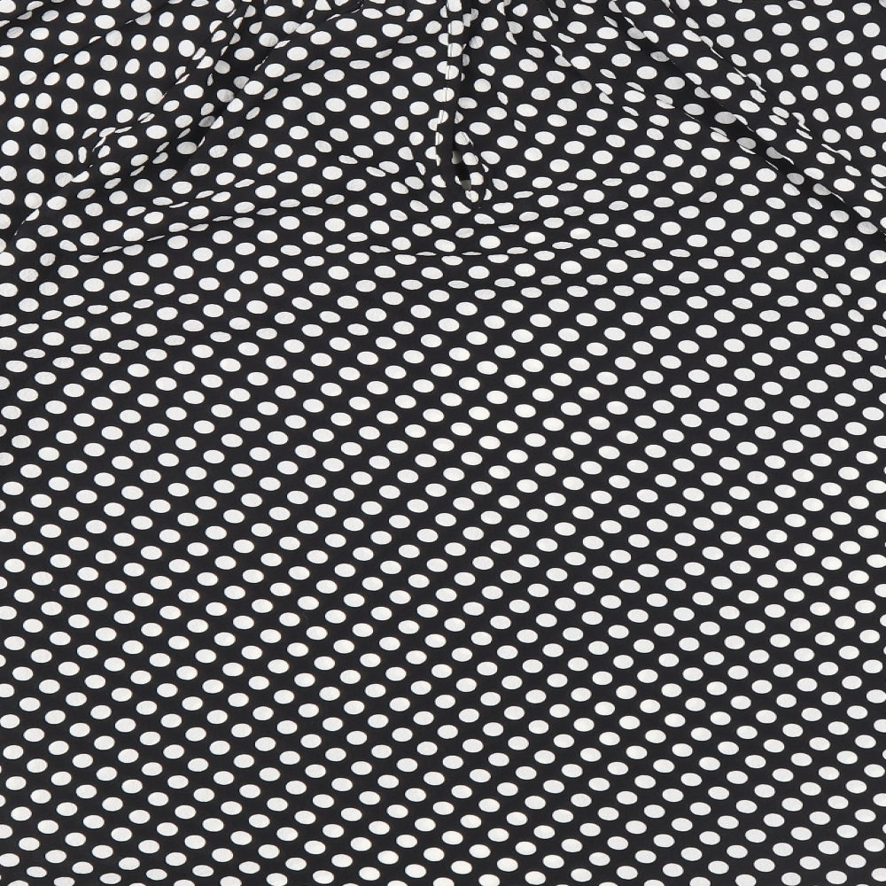 Womens UK Size 10 Marks and Spencer Black Basic Blouse