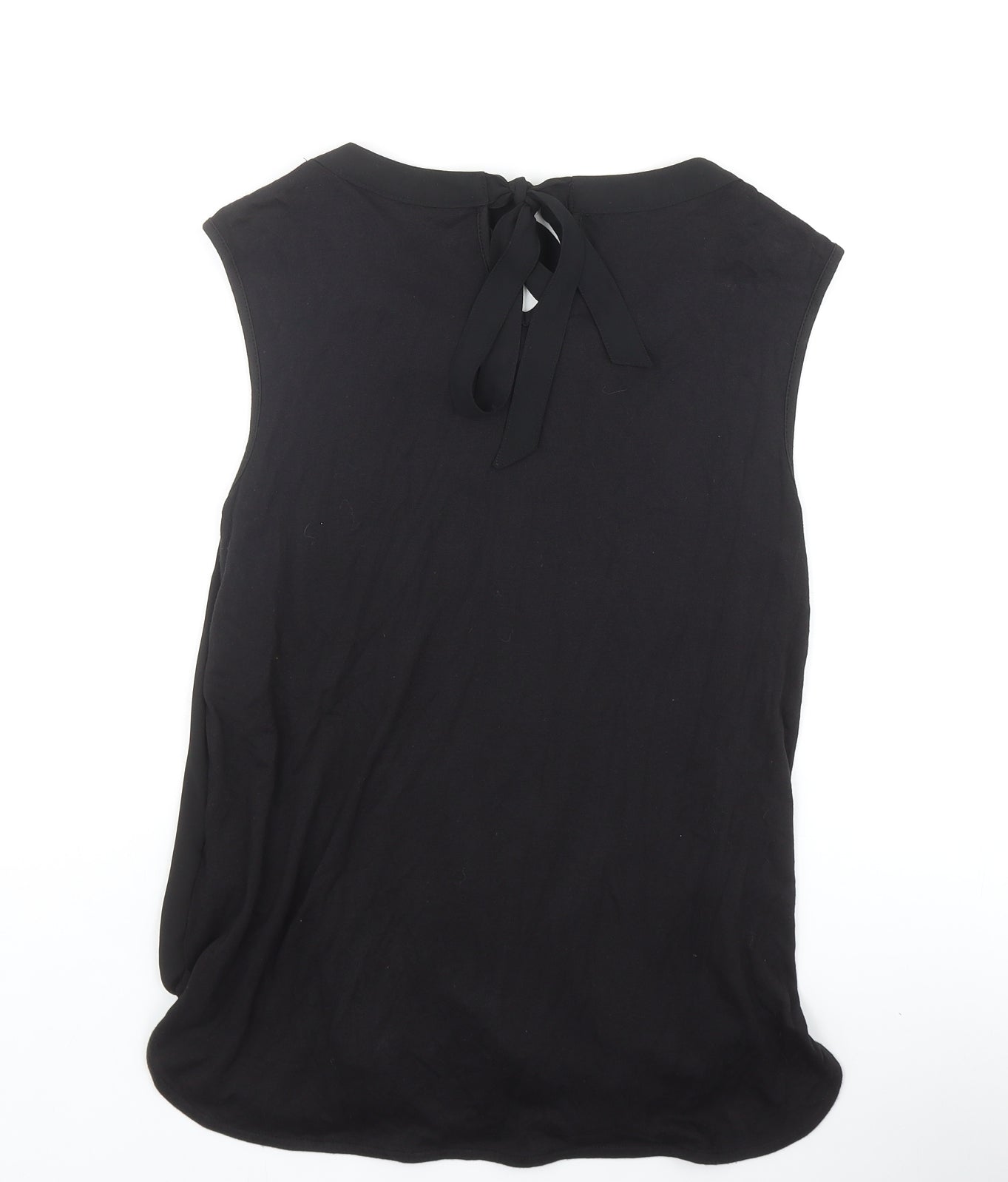 Womens UK Size 10 Marks and Spencer Black Basic Tank