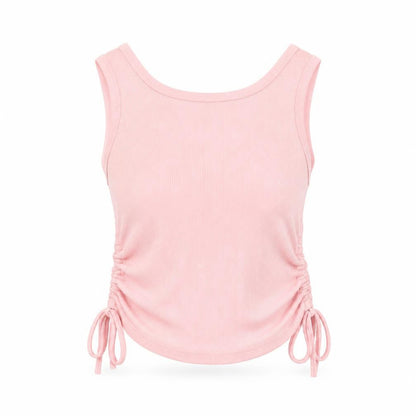 Womens UK Size S SheIn Pink Cropped Tank