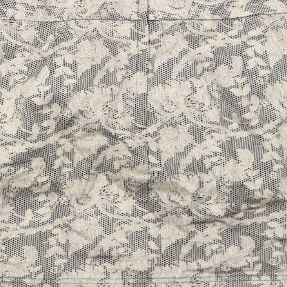 JSFN Womens Brown Floral Cotton A-Line Skirt Size 10 Zip