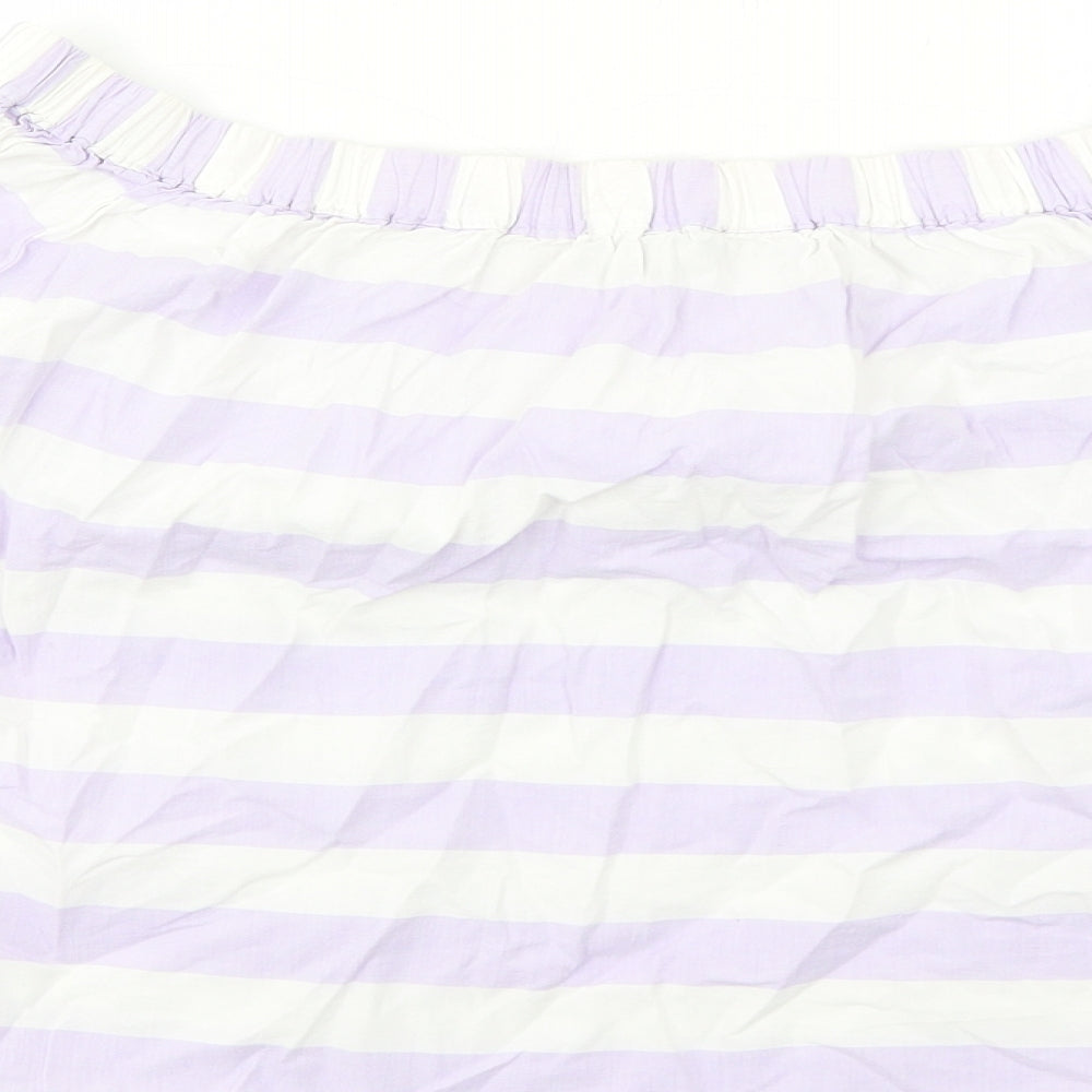 Womens UK Size 12 Marks and Spencer Purple Basic Blouse