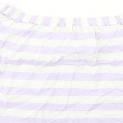 Womens UK Size 12 Marks and Spencer Purple Basic Blouse