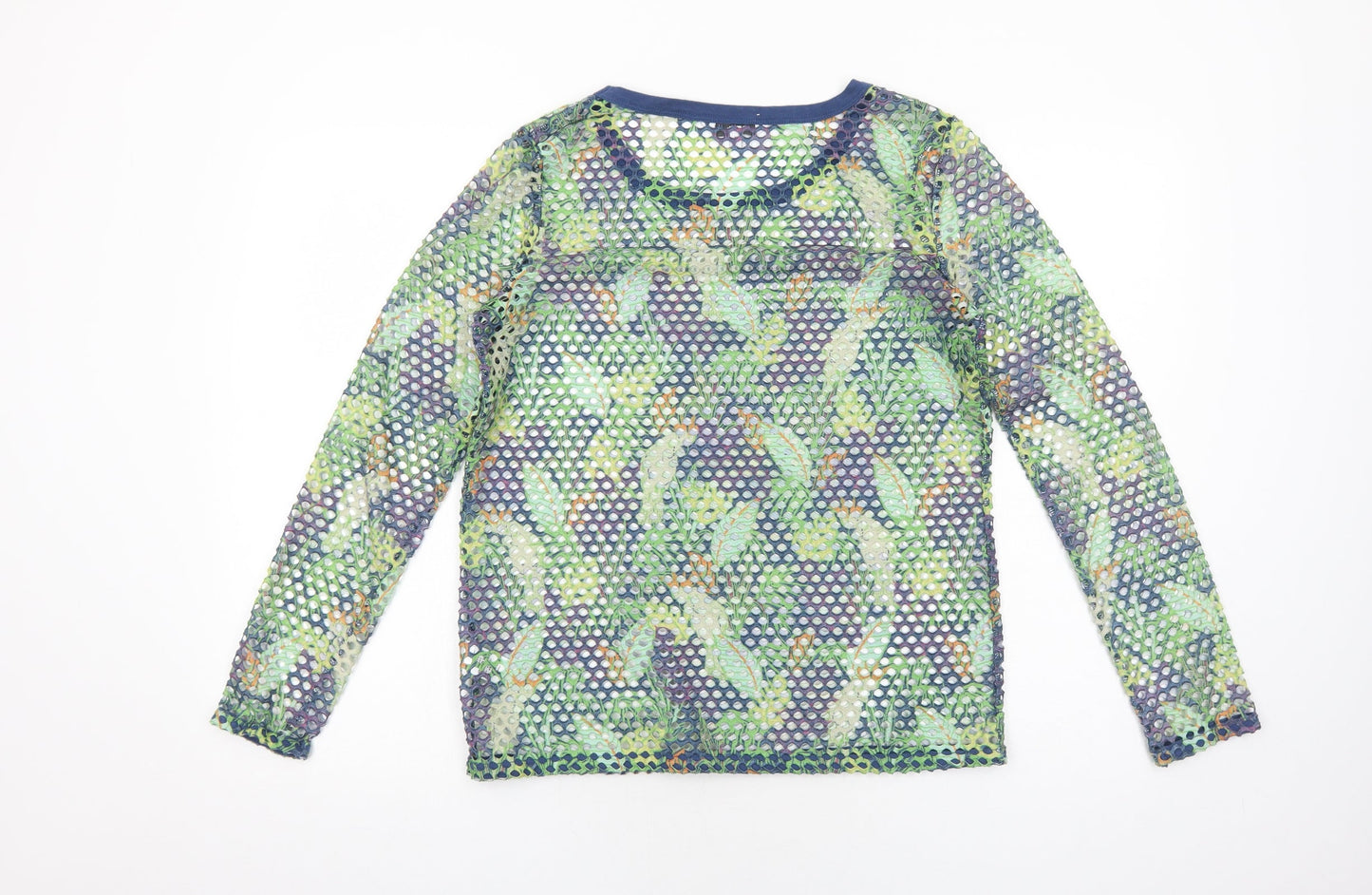 Womens UK Size 10 NEXT Green Basic T-Shirt