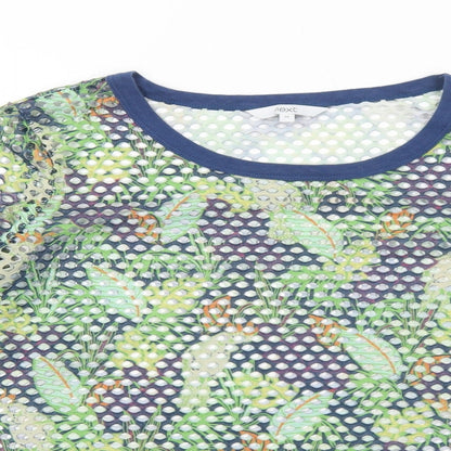 Womens UK Size 10 NEXT Green Basic T-Shirt
