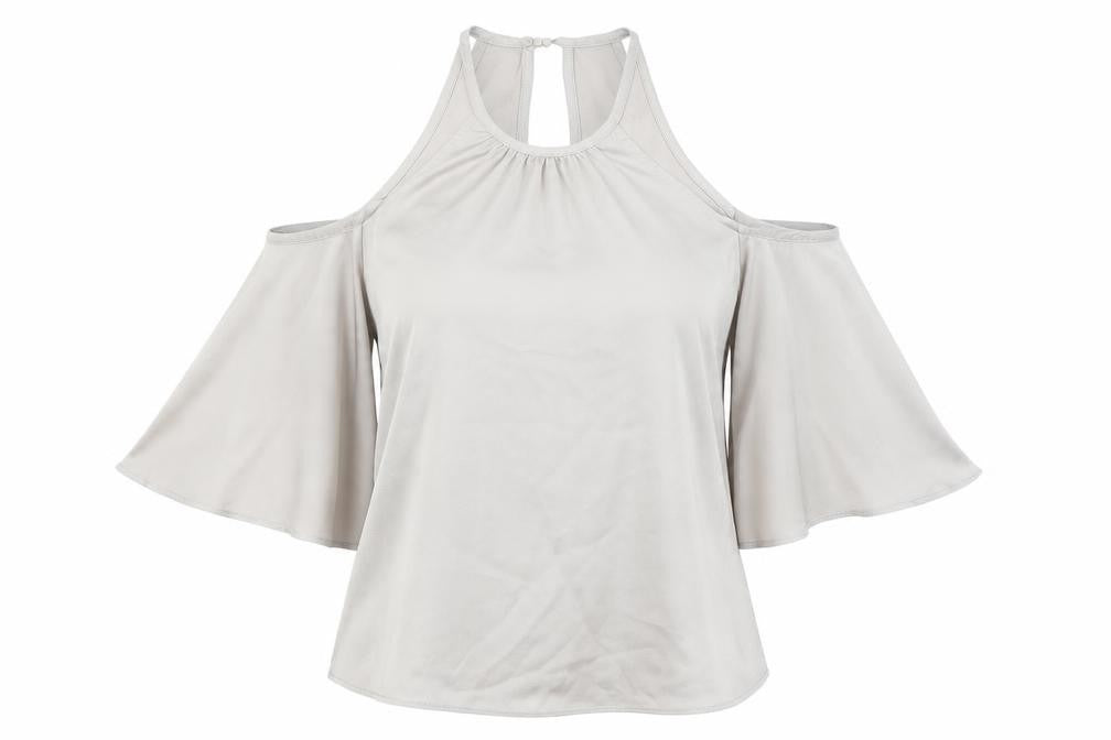 Womens UK Size 6 New Look Beige Basic Tank