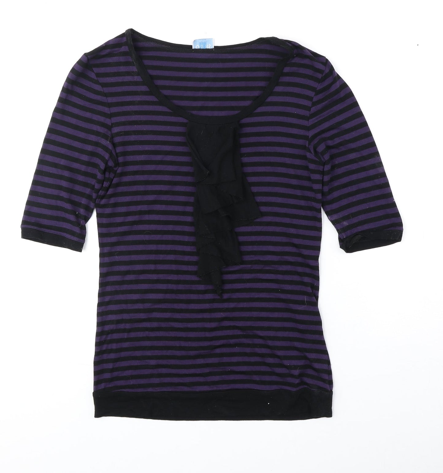 Womens UK Size 8 Oasis Purple Basic Blouse