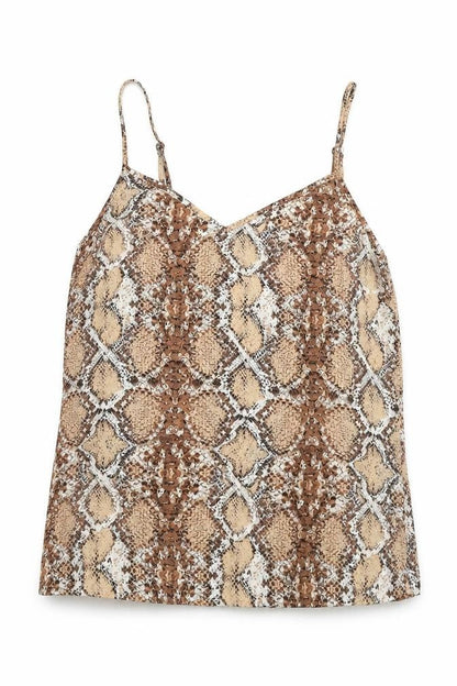 Womens UK Size 10 Marks and Spencer Beige Basic Tank