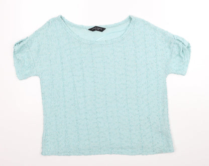 Womens UK Size 10 Dorothy Perkins Blue Pullover Jumper