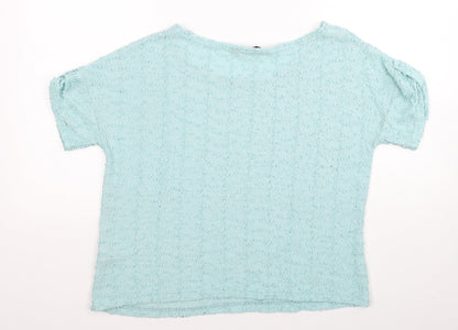 Womens UK Size 10 Dorothy Perkins Blue Pullover Jumper