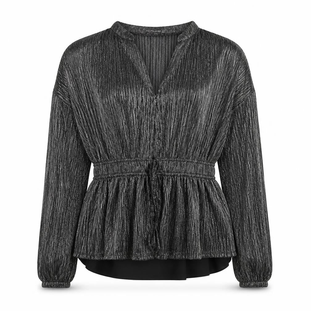 Womens UK Size 10 Marks and Spencer Black Basic Blouse