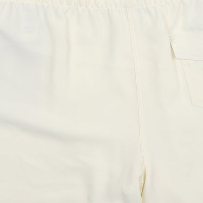 Marks and Spencer Womens Ivory Polyester Basic Shorts Size 20 Regular Zip