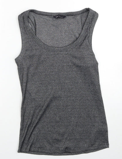 Womens UK Size 14 Marks and Spencer Grey Basic Tank