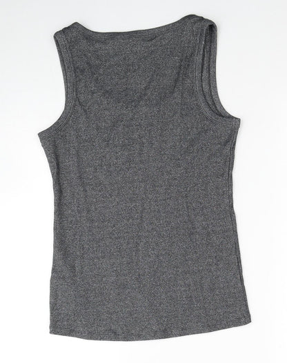 Womens UK Size 14 Marks and Spencer Grey Basic Tank