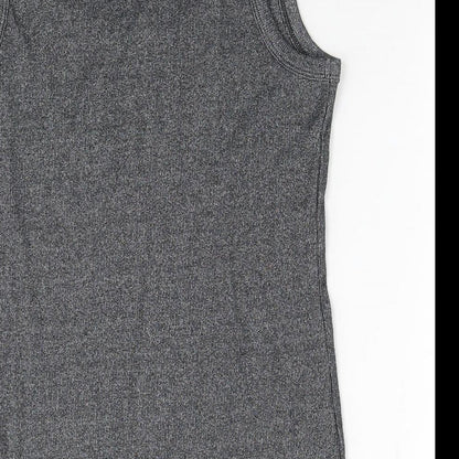Womens UK Size 14 Marks and Spencer Grey Basic Tank