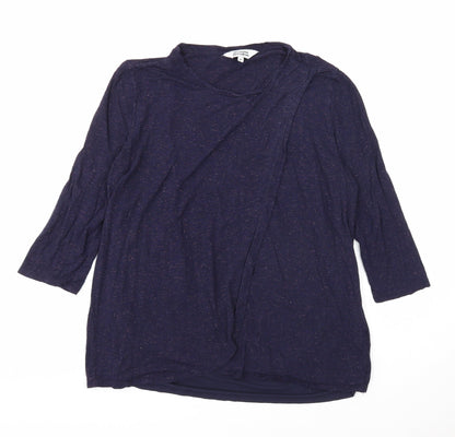 Womens UK Size M Blooming Marvellous Blue Basic Blouse