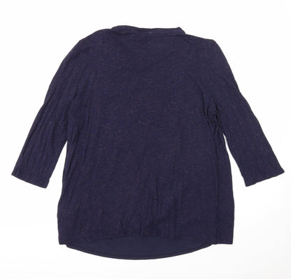 Womens UK Size M Blooming Marvellous Blue Basic Blouse