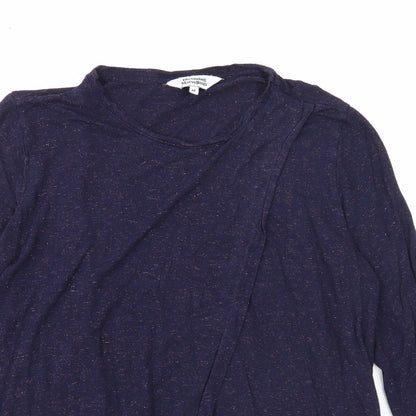 Womens UK Size M Blooming Marvellous Blue Basic Blouse