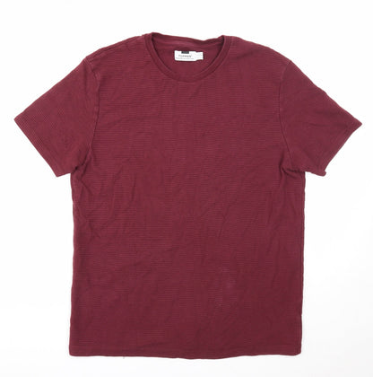 Womens UK Size M Topman Purple Basic T-Shirt