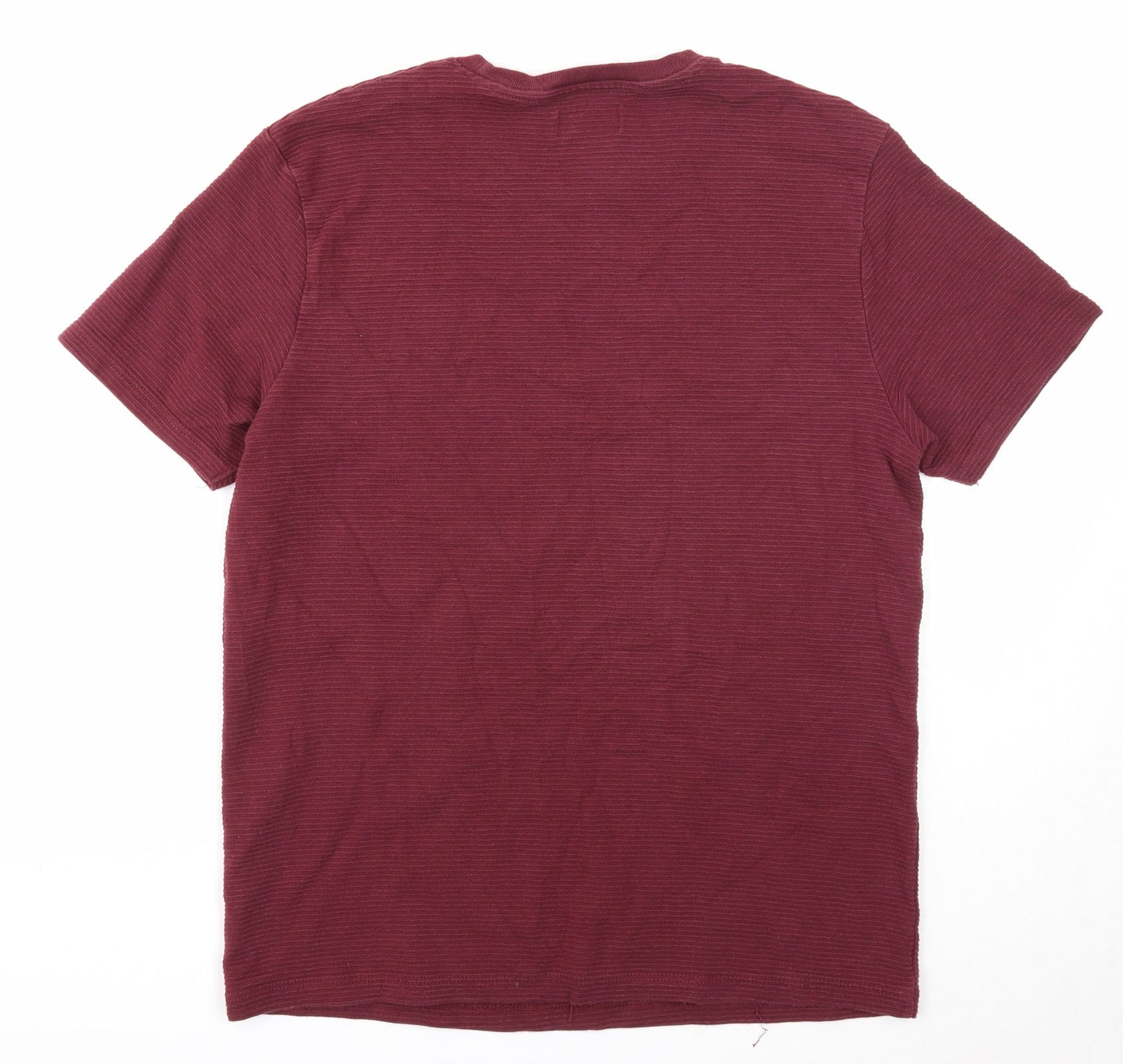 Womens UK Size M Topman Purple Basic T-Shirt