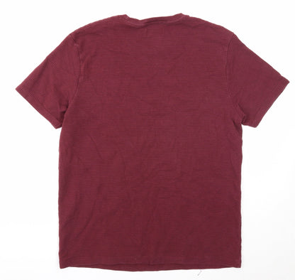Womens UK Size M Topman Purple Basic T-Shirt