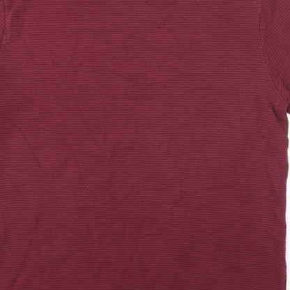 Womens UK Size M Topman Purple Basic T-Shirt