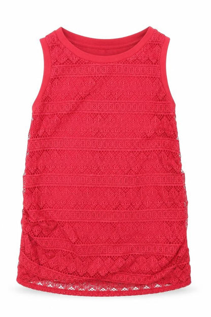 Womens UK Size 6 Dorothy Perkins Red Basic Blouse