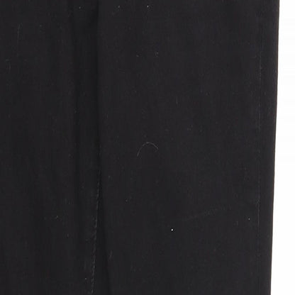 Gap Womens Black Cotton Skinny Jeans Size 30 in Regular Zip