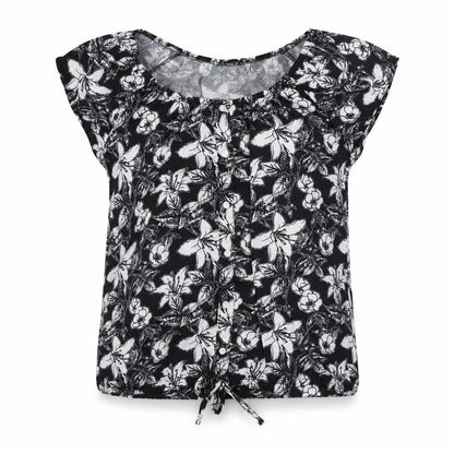 Womens UK Size 14 Originals Black Basic Blouse
