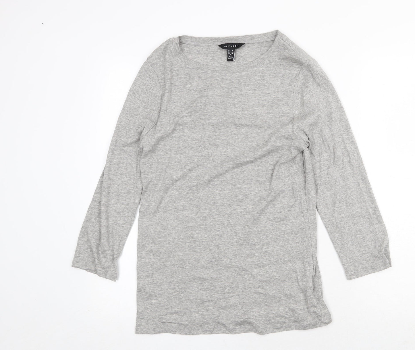 Womens UK Size 16 New Look Grey Basic Blouse