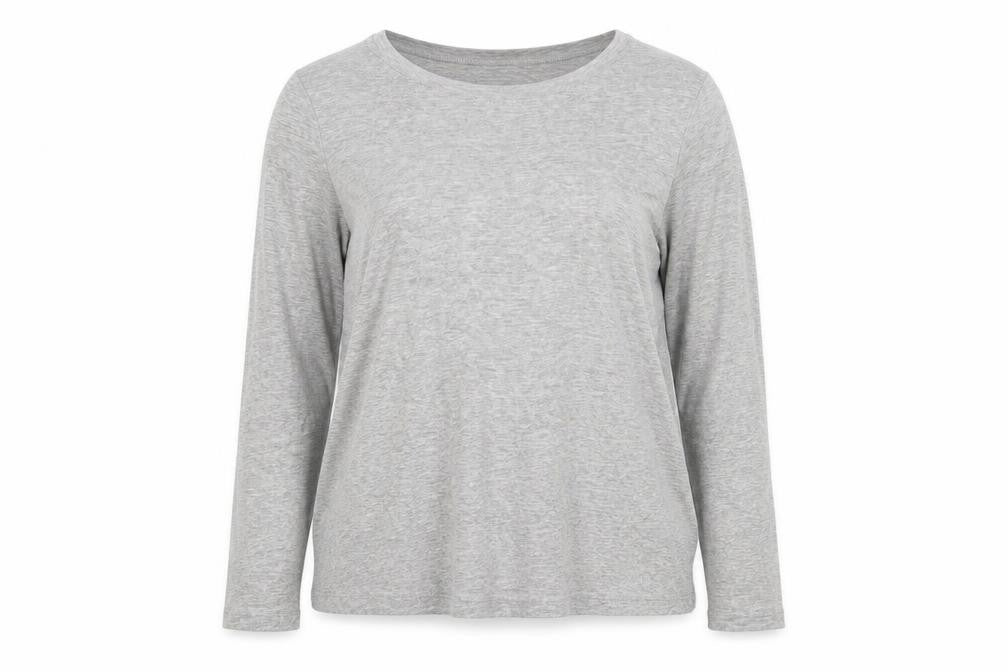 Womens UK Size 16 New Look Grey Basic Blouse