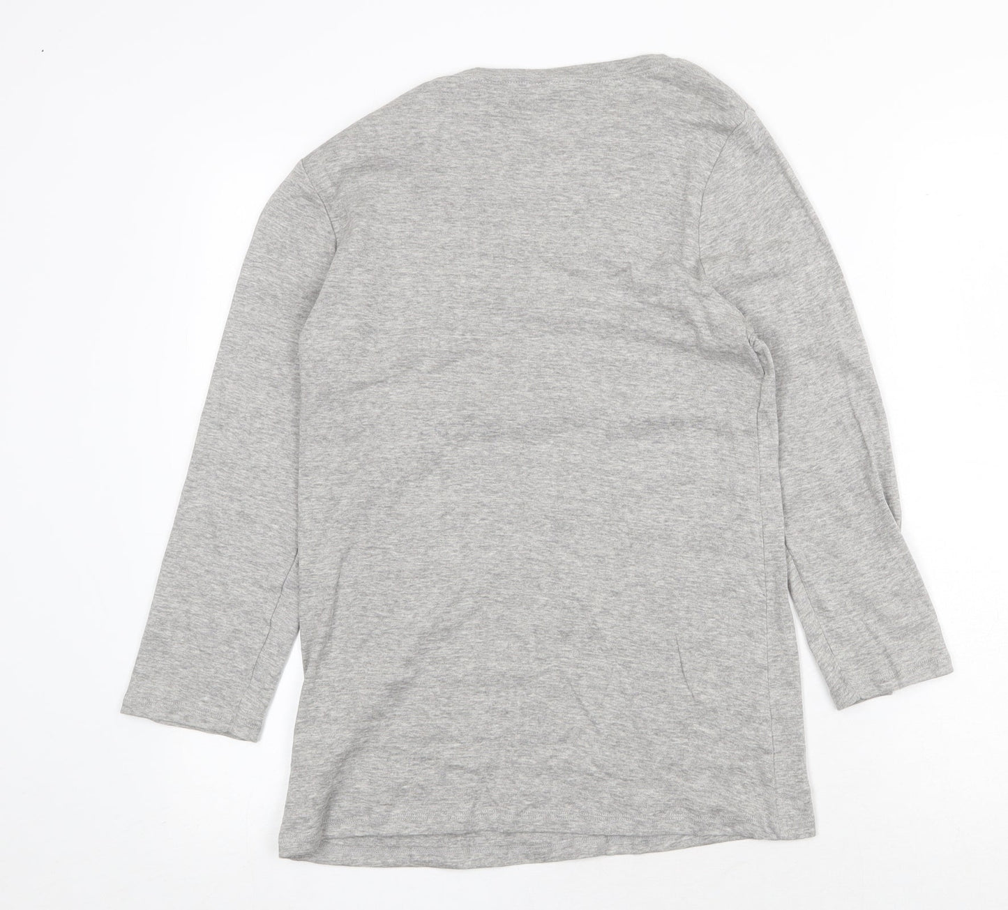 Womens UK Size 16 New Look Grey Basic Blouse