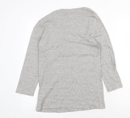 Womens UK Size 16 New Look Grey Basic Blouse