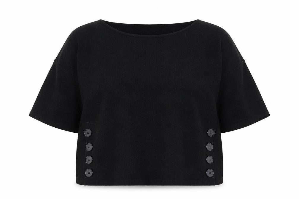 Womens UK Size 10 Betty Barclay Black Pullover Jumper