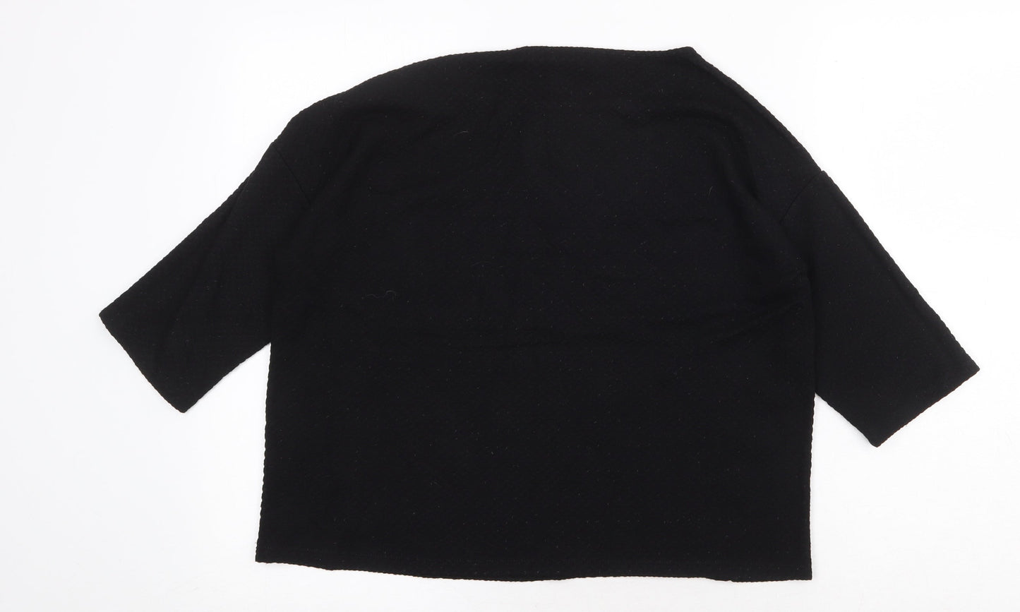 Womens UK Size 10 Betty Barclay Black Pullover Jumper