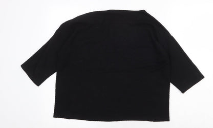 Womens UK Size 10 Betty Barclay Black Pullover Jumper