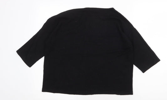 Womens UK Size 10 Betty Barclay Black Pullover Jumper