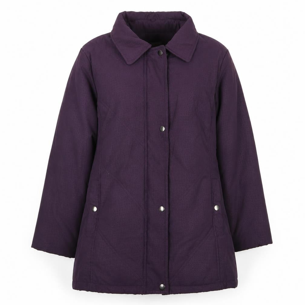 EWM Womens Purple Jacket Size 14 Zip