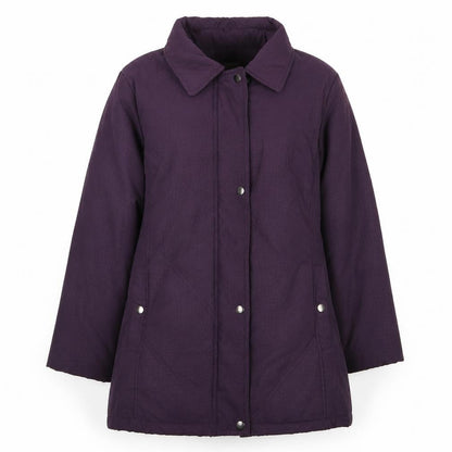 EWM Womens Purple Jacket Size 14 Zip