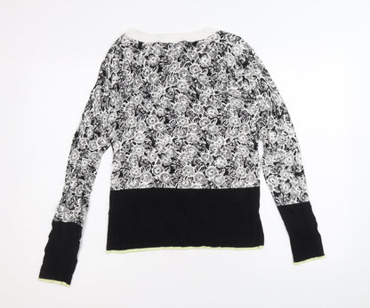 Womens UK Size 8 NEXT Black Pullover Jumper
